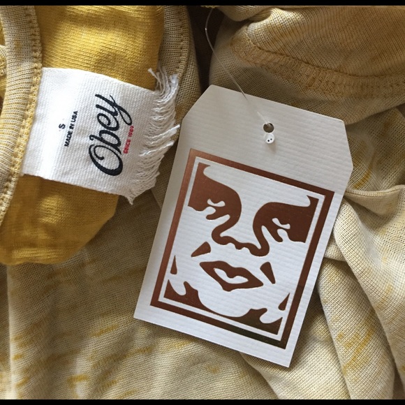 NWT REVOLVE OBEY BRAND STRETCH STRETCH TANK TOP S - Picture 4 of 7