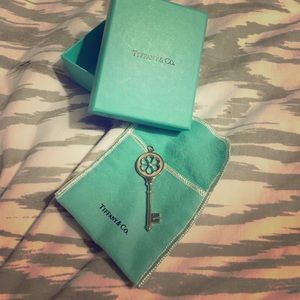 Tiffany and Co key necklace