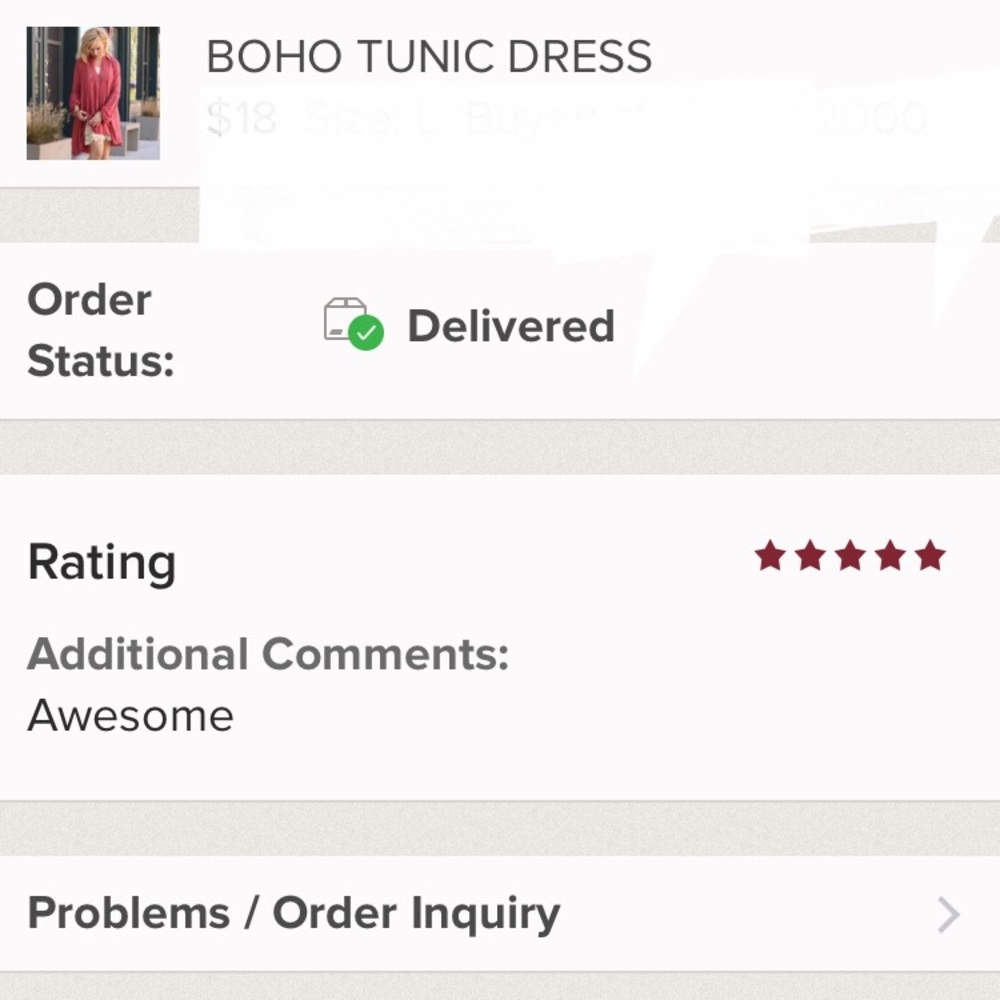 BOHO TUNIC DRESS - Picture 4 of 4