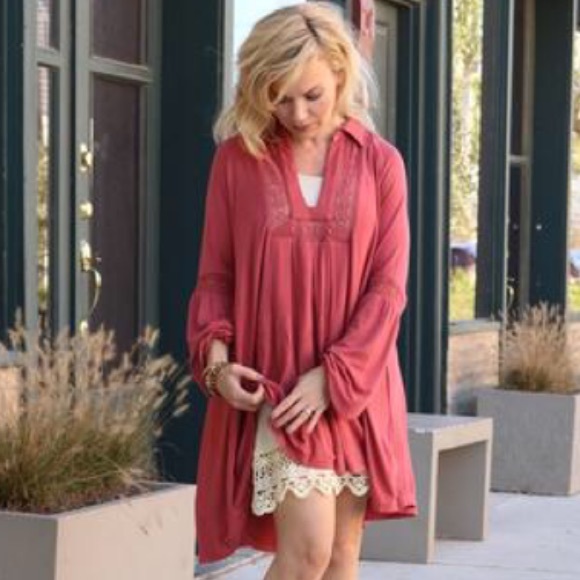 Dresses & Skirts - BOHO TUNIC DRESS