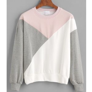 NWOT colorblock sweatshirt
