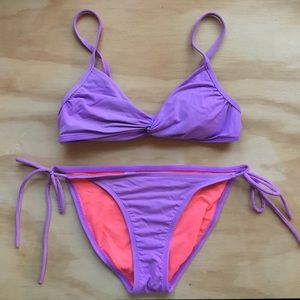 Athleta light purple two piece! 🌺