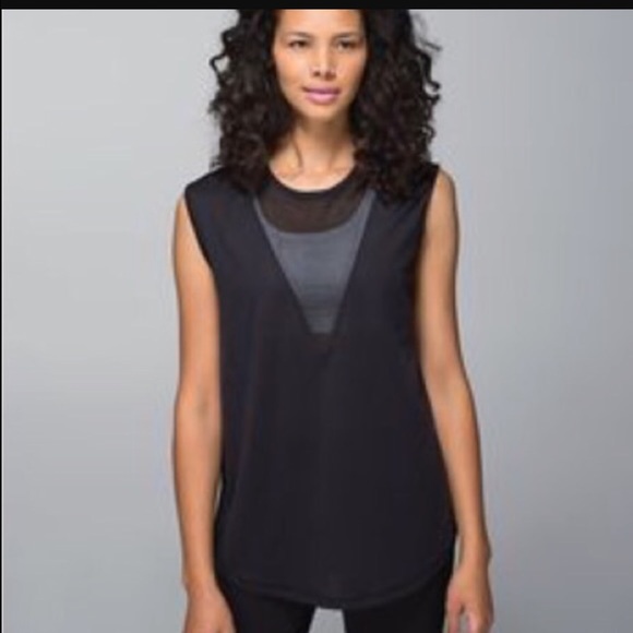 Lululemon sz 8 Blank Plank Tank EUC