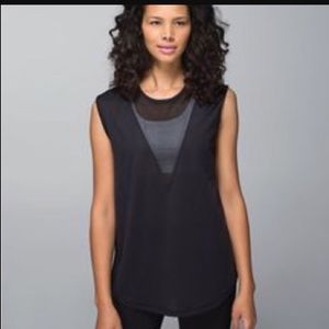 Lululemon sz 8 Blank Plank Tank EUC