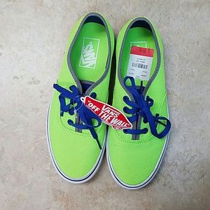 Brand new green vans