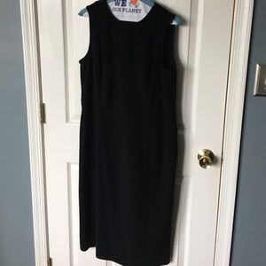 Calvin Klien black jersey dress size 10