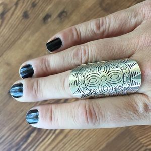 Mandala Statement Ring ⭐️ Adjustable fit