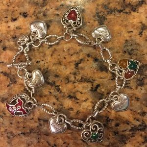 Brighton Heart Charm Bracelet