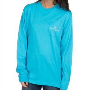 ❌SOLD❌Lauren James NWOT Seersucker Longsleeve