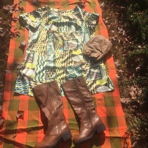 Mod style shift dress