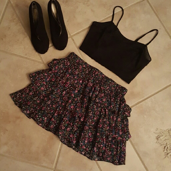 Floral skirt