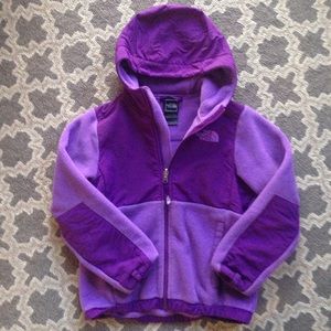 Girls North Face Denali Hooded Jacket