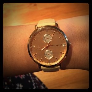 Ted Baker rose gold watch