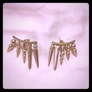 Sawyer ear jackets in gold