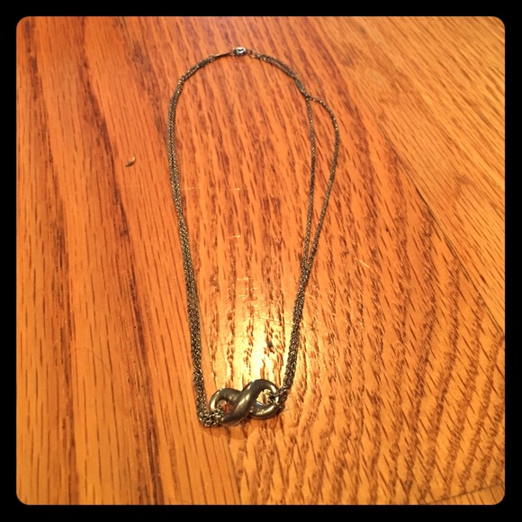 Double strand infinity Tiffany and Co. necklace