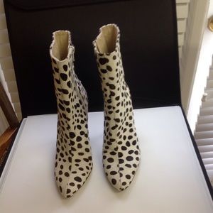 dalmation print boots