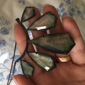 Rhyan Necklace in Gunmetal