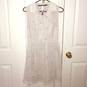 Kensie Dress with ginkgo print