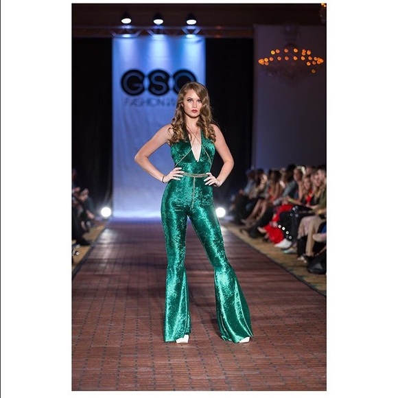 Custom Velvet Jumpsuit