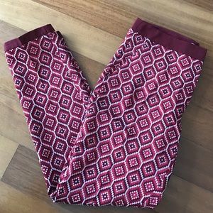 H&M jacquard Print dress pants - size 6