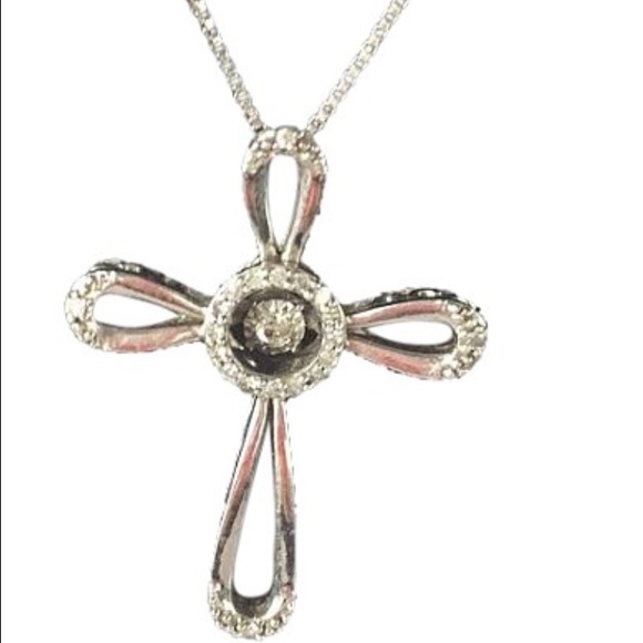 Diamond Sterling Silver Necklace from Kays!