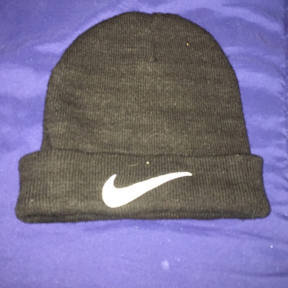 Nike check beanie