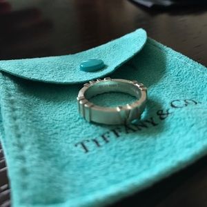 Authentic Tiffany & Co Atlas Collection Ring