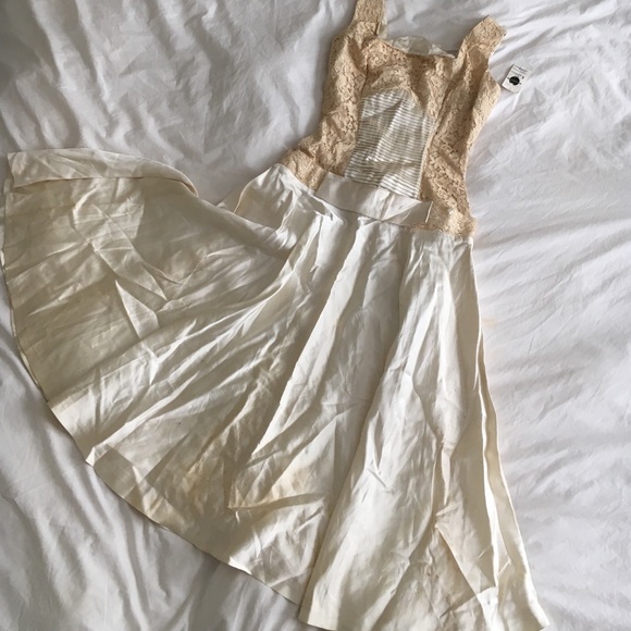 Vintage cream dress