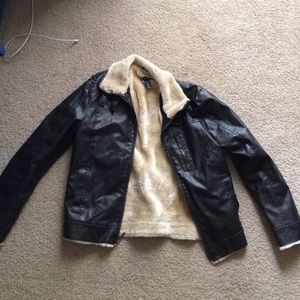 Leather jacket