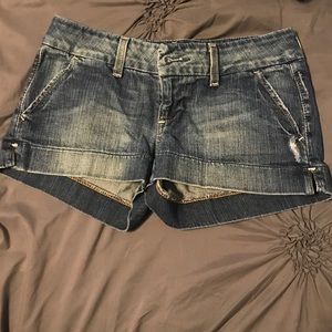 American Eagle Denim shorts- Size 0 short