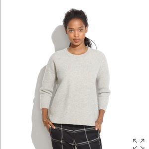 Madewell gridstitch sweater