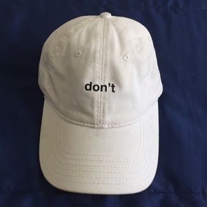 "DONT" dad hat