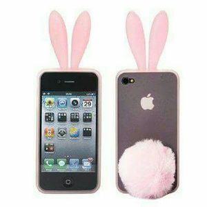 iPhone4 Flexible Silicone Bunny Phine Case
