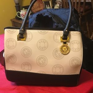 Black and white Anne Klein Bag