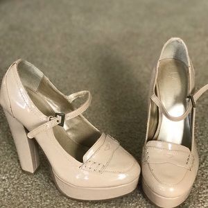 Forever 21 Nude Mary Jane Pumps