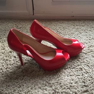 Dark pink Marc fisher heels