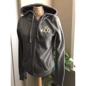 Hollister zip up jacket