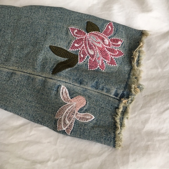 Embroidered Jean Jacket - Picture 2 of 4