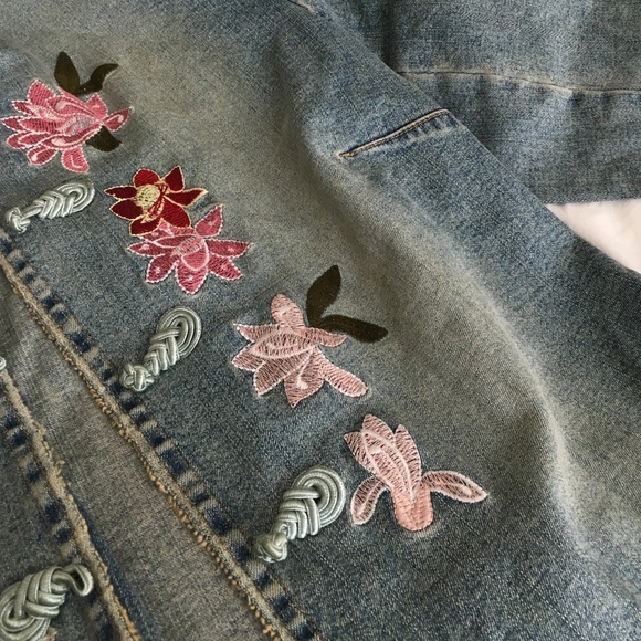 Embroidered Jean Jacket - Picture 4 of 4