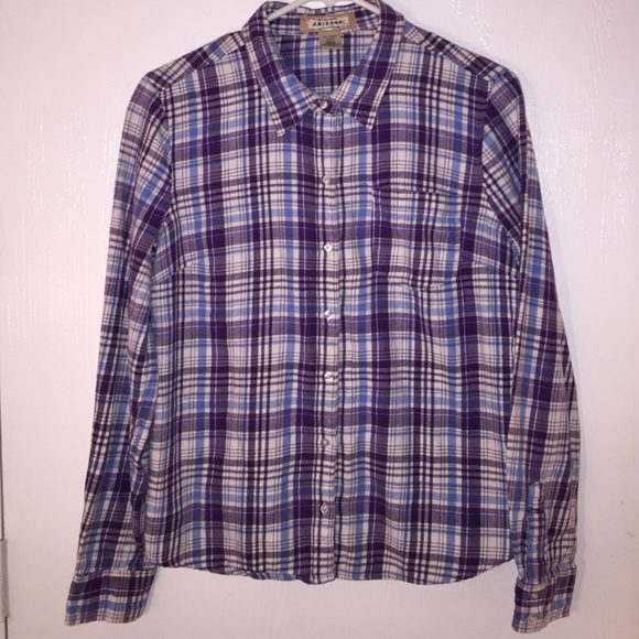 Long-sleeved flannel shirt
