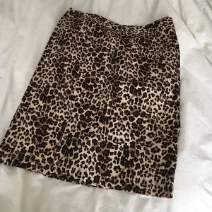 Leopard print Skirt