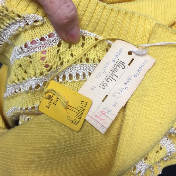 Vintage Sweaters - Vintage 60's Sweater Deadstock Vintage Sweaters - Vintage 60's Sweater Deadstock