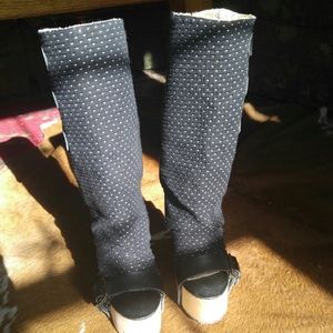 Irregular choice "mo money mo boot"