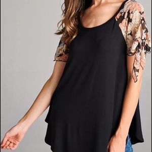 Emerald Chiffon Sleeve