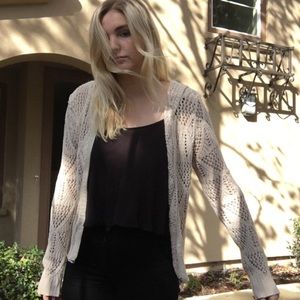 Cream Knitted sweater