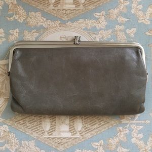 Gray HOBO Clutch