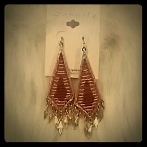 Handmade beaded earings!
