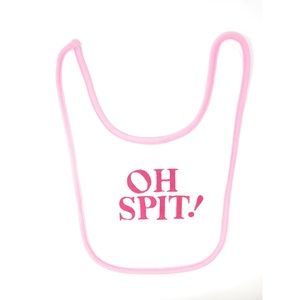 Oh Spit! Humorous Baby Bib