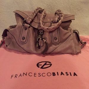 Francesco Biasia Leather Satchel