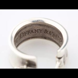 Tiffany and Co. 1837 Sterling 925 Huggie hoop